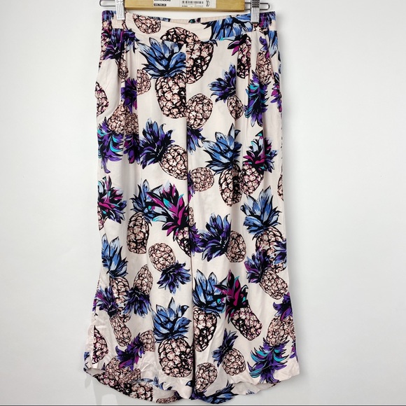 Anthropologie Pants - Elodie anthropologie Pineapple wide leg pant